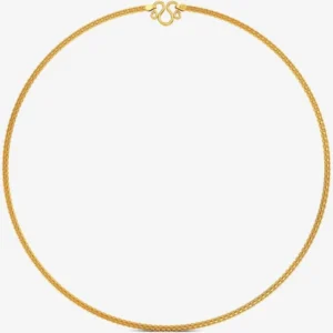 Simple Gold Chain for Women 22k
